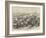 The War, the Evacuation of Alexinatz-Alfred William Hunt-Framed Giclee Print