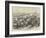 The War, the Evacuation of Alexinatz-Alfred William Hunt-Framed Giclee Print