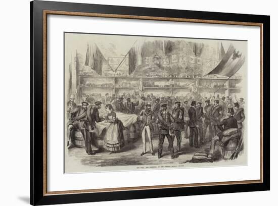 The War, the Farewell, at the Potsdam Railway Station-null-Framed Giclee Print