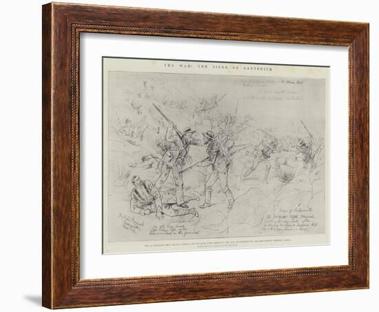 The War, the Siege of Ladysmith-Melton Prior-Framed Giclee Print