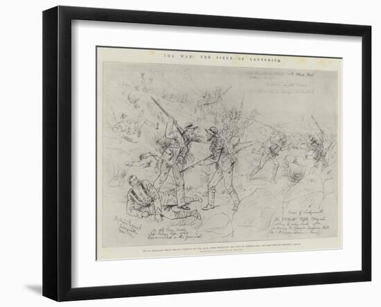 The War, the Siege of Ladysmith-Melton Prior-Framed Giclee Print