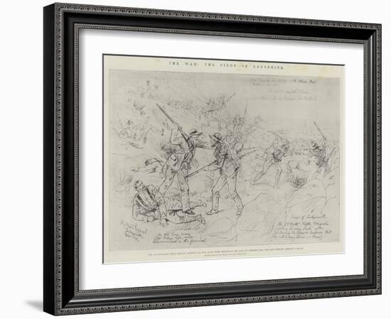 The War, the Siege of Ladysmith-Melton Prior-Framed Giclee Print