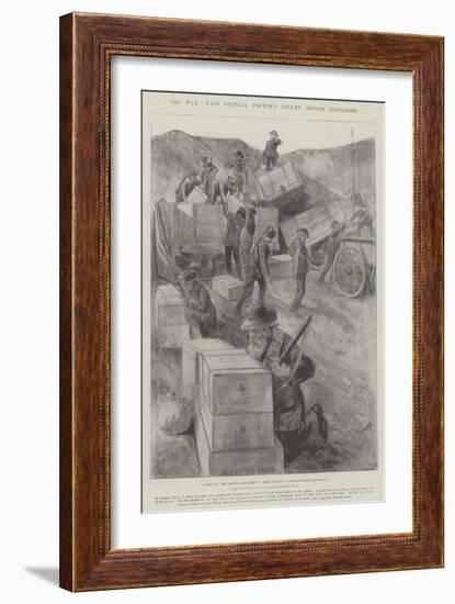 The War, with General Buller's Column before Colesberg-Frederic Villiers-Framed Giclee Print