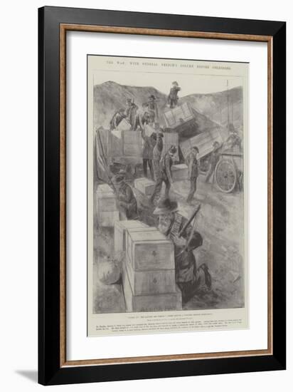 The War, with General Buller's Column before Colesberg-Frederic Villiers-Framed Giclee Print