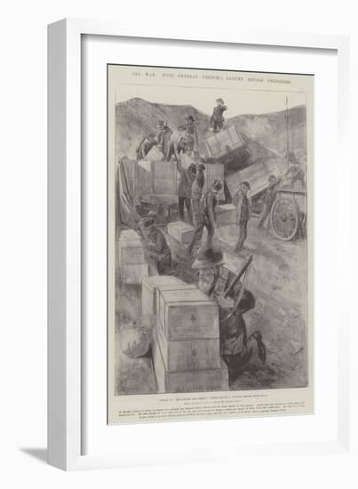 The War, with General Buller's Column before Colesberg-Frederic Villiers-Framed Giclee Print