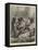 The War, Wounded Servians in the Hospital at Usicza-null-Framed Premier Image Canvas