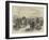 The War, Wounded Servians Leaving Alexinatz-null-Framed Giclee Print