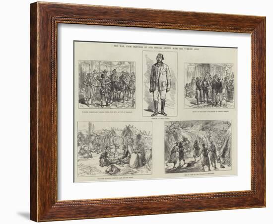 The War-Charles Robinson-Framed Giclee Print