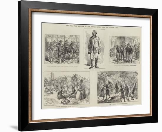 The War-Charles Robinson-Framed Giclee Print