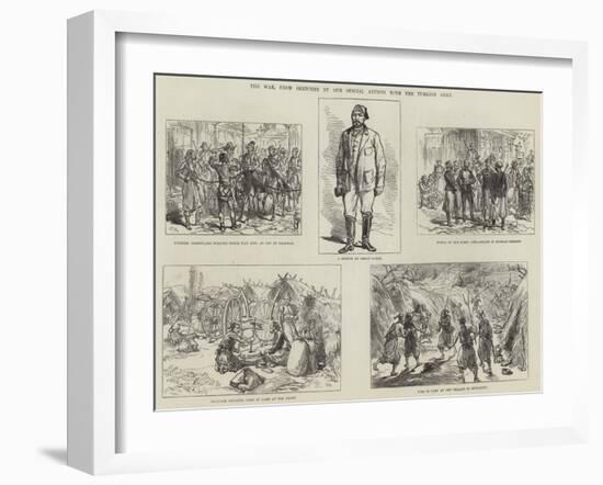 The War-Charles Robinson-Framed Giclee Print