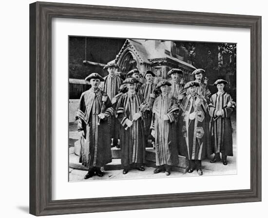 The Ward Beadles, Guildhall, London, 1926-1927-null-Framed Giclee Print