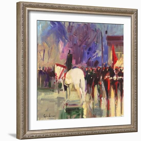 The Warhorse, Sandhurst-Peter Graham-Framed Giclee Print