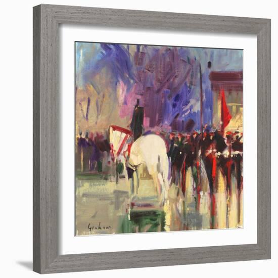 The Warhorse, Sandhurst-Peter Graham-Framed Giclee Print