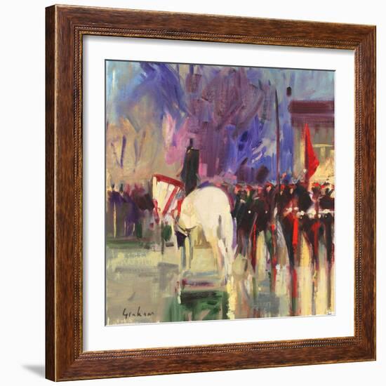 The Warhorse, Sandhurst-Peter Graham-Framed Giclee Print