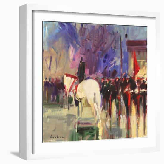 The Warhorse, Sandhurst-Peter Graham-Framed Giclee Print