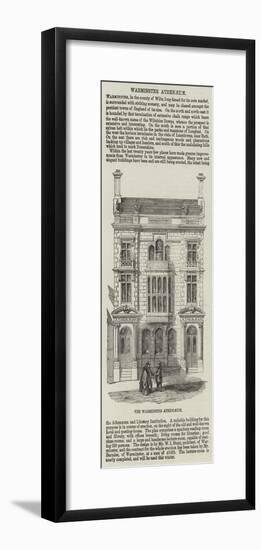 The Warminster Athenaeum-null-Framed Giclee Print