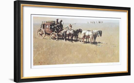 The Warning-James Reynolds-Framed Collectable Print