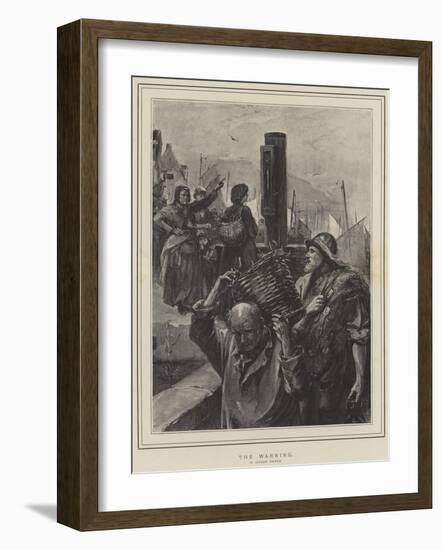The Warning-Davidson Knowles-Framed Giclee Print