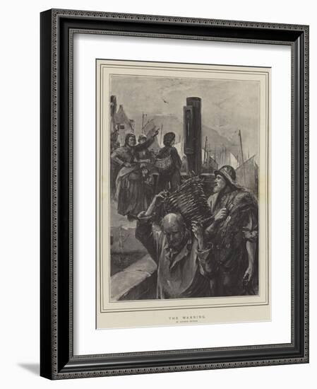 The Warning-Davidson Knowles-Framed Giclee Print