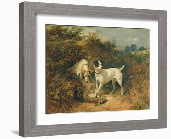 The Warrener's Friends-George Earl-Framed Giclee Print