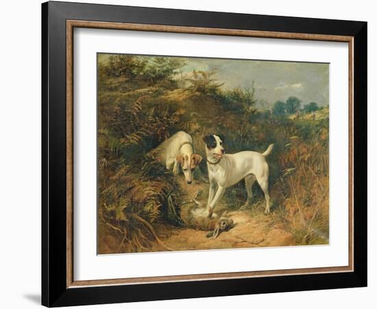 The Warrener's Friends-George Earl-Framed Giclee Print