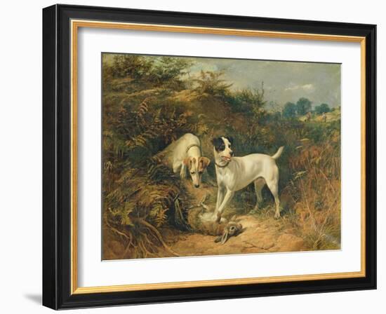 The Warrener's Friends-George Earl-Framed Giclee Print