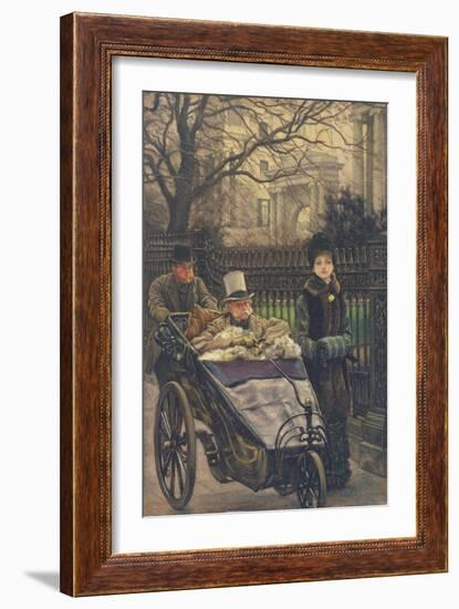 The Warrior's Daughter, or the Convalescent, C.1878-James Tissot-Framed Giclee Print