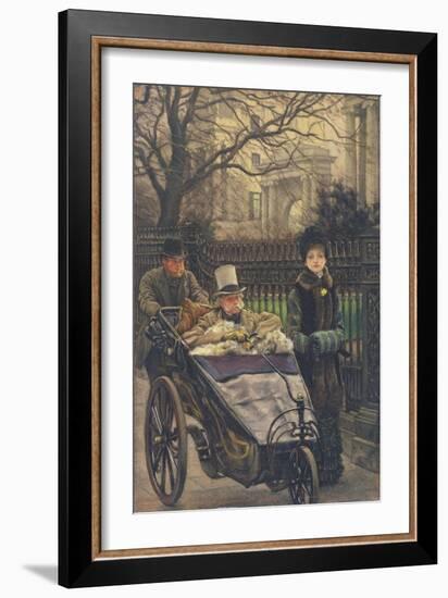 The Warrior's Daughter, or the Convalescent, C.1878-James Tissot-Framed Giclee Print