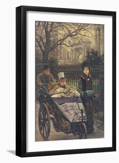 The Warrior's Daughter, or the Convalescent, C.1878-James Tissot-Framed Giclee Print