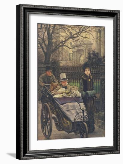 The Warrior's Daughter, or the Convalescent, C.1878-James Tissot-Framed Giclee Print