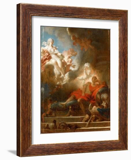 The Warrior's Dream of Love-Jean-Honoré Fragonard-Framed Giclee Print