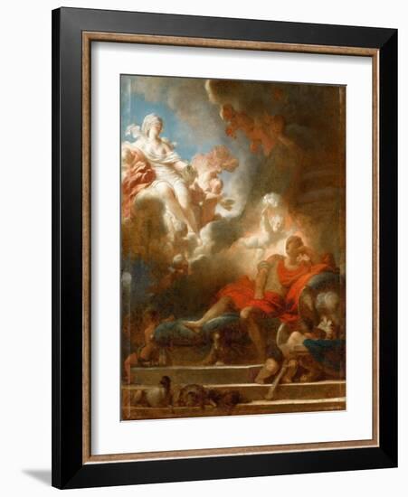 The Warrior's Dream of Love-Jean-Honoré Fragonard-Framed Giclee Print