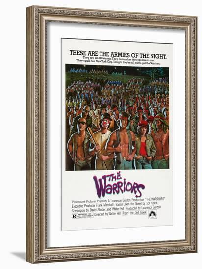 The Warriors, 1979-null-Framed Giclee Print