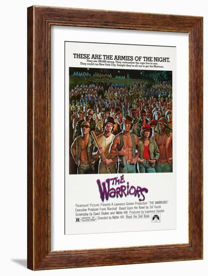 The Warriors, 1979-null-Framed Giclee Print