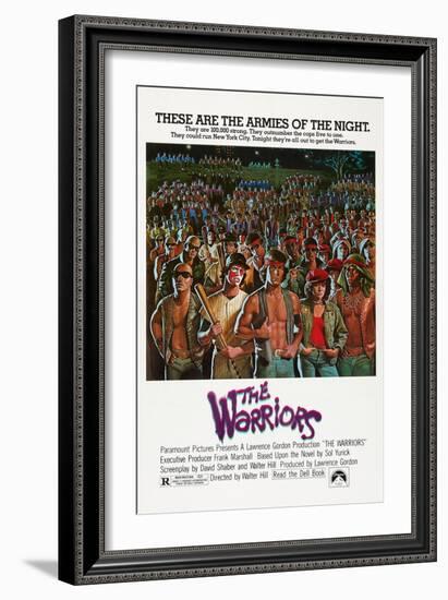 The Warriors, 1979-null-Framed Giclee Print