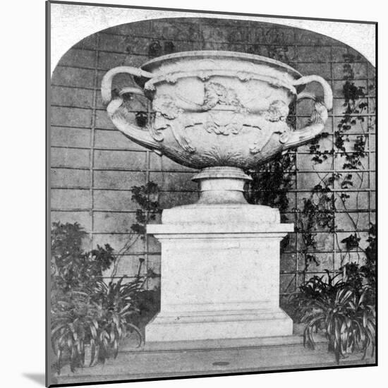 The Warwick Vase, Warwick Castle, Warwick, Warwickshire, Late 19th Century-null-Mounted Giclee Print