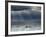 The Wash, Norfolk, Beach Landscape with Storm Clouds and Bait Diggers, UK-Gary Smith-Framed Photographic Print