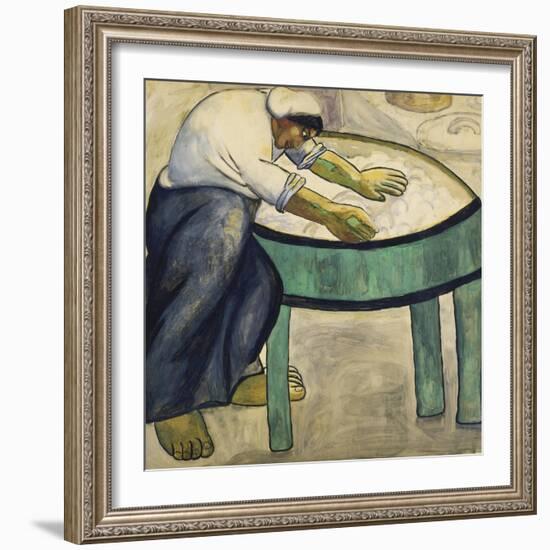 The Washerwoman, 1911-Kasimir Malevich-Framed Giclee Print