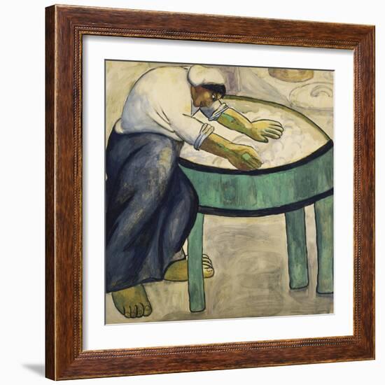 The Washerwoman, 1911-Kasimir Malevich-Framed Giclee Print