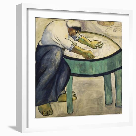 The Washerwoman, 1911-Kasimir Malevich-Framed Giclee Print