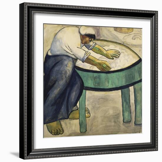 The Washerwoman, 1911-Kasimir Malevich-Framed Giclee Print