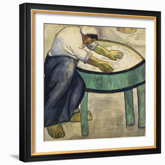 The Washerwoman, 1911-Kasimir Malevich-Framed Giclee Print