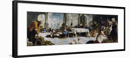 The Washing of the Feet, c.1547-Jacopo Robusti Tintoretto-Framed Giclee Print