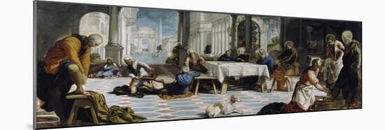 The Washing of the Feet, c.1547-Jacopo Robusti Tintoretto-Mounted Giclee Print