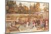 The Washing Place-John Roddam Spencer Stanhope-Mounted Giclee Print