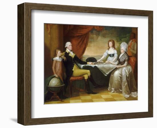 The Washington Family, 1789-1796-Edward Savage-Framed Giclee Print