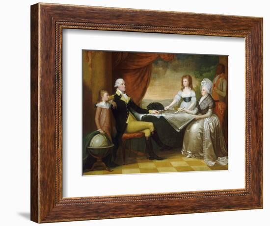 The Washington Family, 1789-1796-Edward Savage-Framed Giclee Print