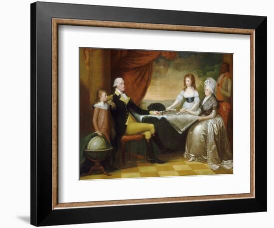 The Washington Family, 1789-1796-Edward Savage-Framed Giclee Print