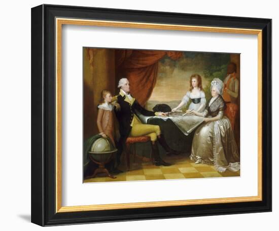 The Washington Family, 1789-1796-Edward Savage-Framed Giclee Print