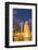 The Washington Monument Lit Up at Night as Seen from the World War Ii Monument-Michael Nolan-Framed Photographic Print